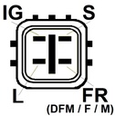 ALTERNADOR 12V 100A /TOYOTA /AURIS-COROLLA